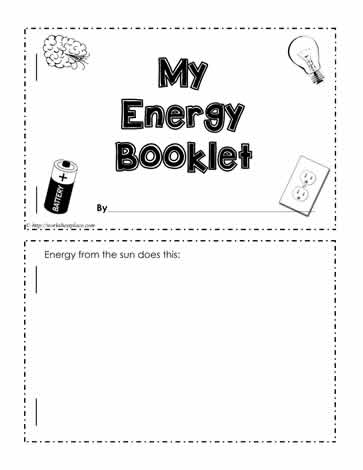 Energy Worksheet