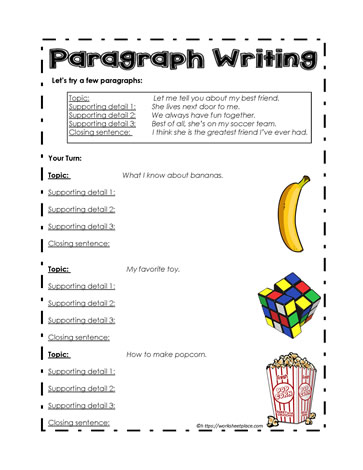 Paragraph Writing Practice