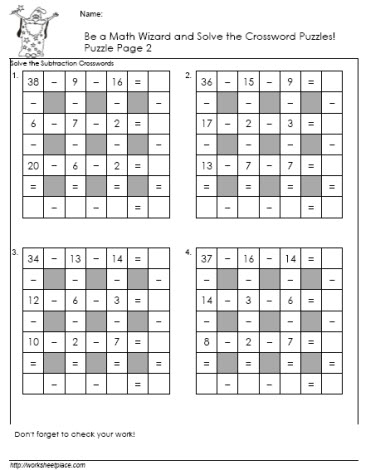 Subtractiion-Crossword-Puzzle-2