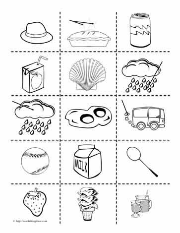 Matter Clipart Worksheets