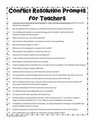 Prompts For Teachers to Use