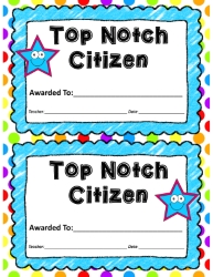Top Notch Citizen Award
