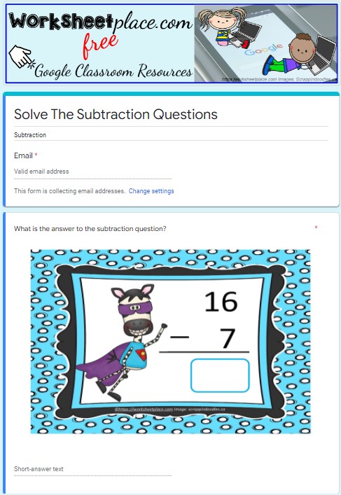 2 Digit Subtraction Worksheet-1