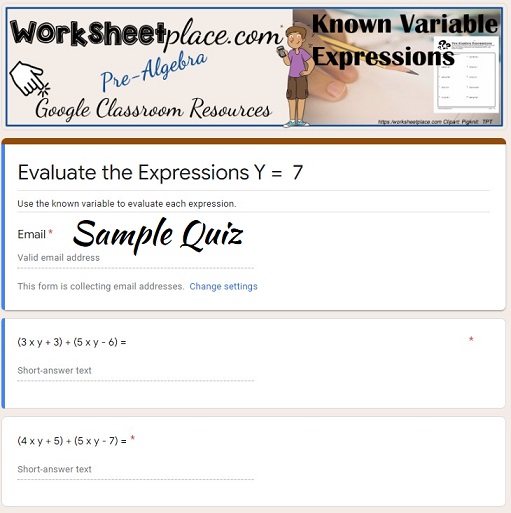 Evaluate the Expressions 13