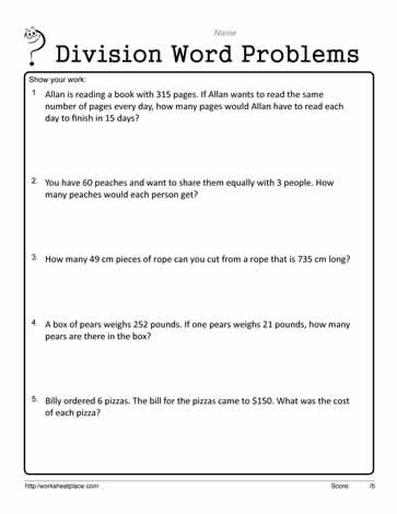 Two And 3 Digit Word Problems Worksheets
