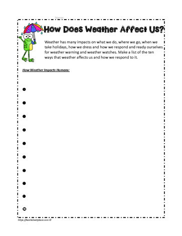 How Does Weather Affect Us?