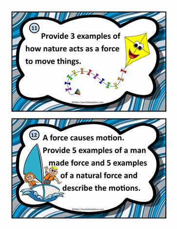 Motion and Stability Task 11-12