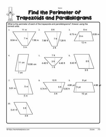 Perimeter of Trapezoids