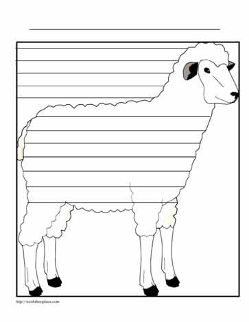 Sheep Shape Book
