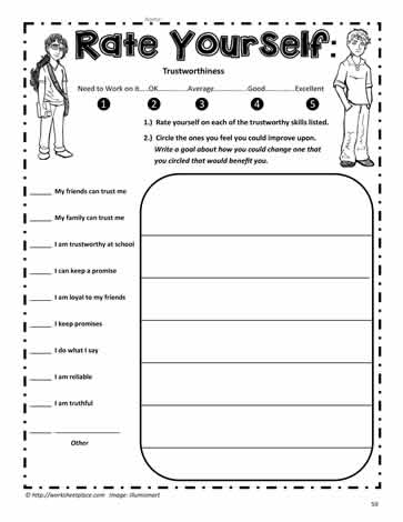 Trustworthy Scale Worksheets