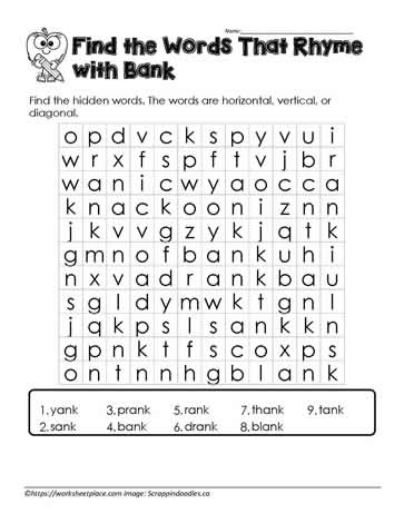 ank Word Search 