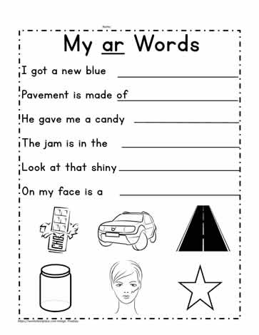 Sentences For ar Words