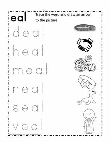 eal Words Worksheet