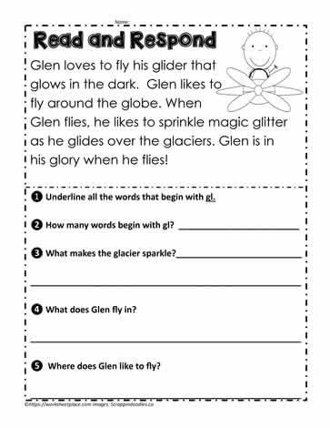 Read and Respond gl Blends