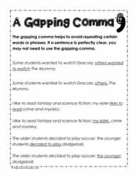 A Gapping Comma