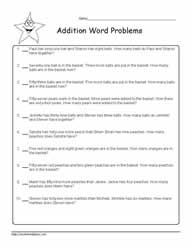 Addition Word Problems to 100-7