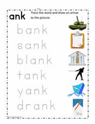 ank Word Worksheet
