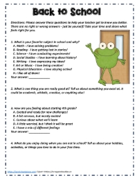 Back To School Activities in Google Apps