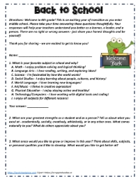 Back To School Activities in Google Apps