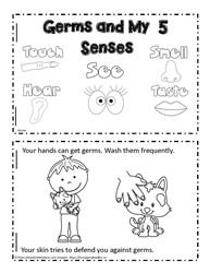 Booklet for 5 Senses and Germs