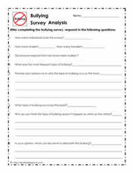 Bullying Survey Analysis