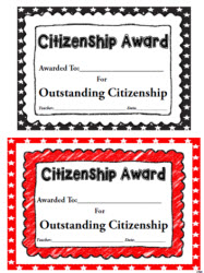 Citizenship Award