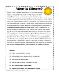 What is Climate? 