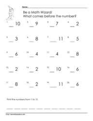 Count to 10 Worksheet 3