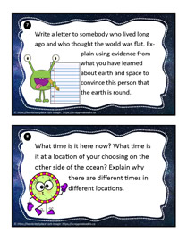 Earth and Space Task Cards 7-8