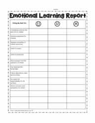 Emotional Learning Report
