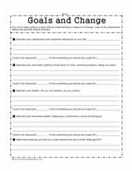 Realizing Goals Means Making Change