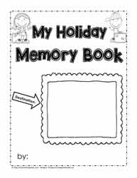 A Holiday Memory Book
