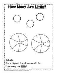 math problem solving kindergarten worksheets