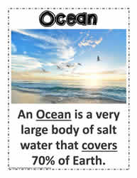 Poster on Ocean