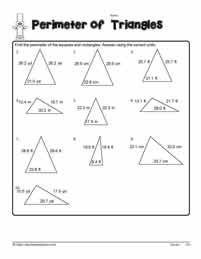 Perimeter of Triangles