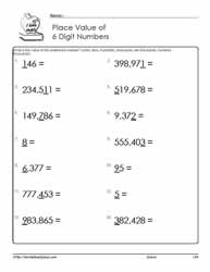values to 10000 worksheets
