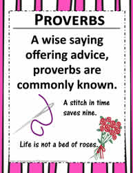 Poster: Proverbs