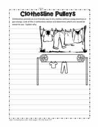 Pulleys on Clotheslines