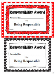 Responsibility Award