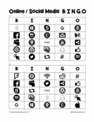 Social Media Bingo 11-12
