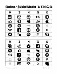 Social Media Bingo 15-16