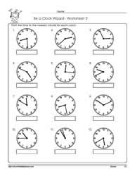 Telling-Time-To-The-Minute-Worksheet-b