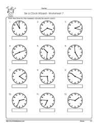 Telling-Time-To-The-Minute-Worksheet-g