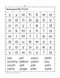 alphabet word search worksheets