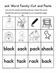 ack Cut and Paste Worksheet