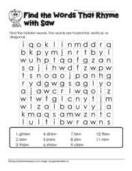 aw Word Search