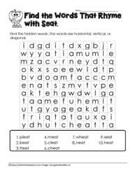 eat Word Search