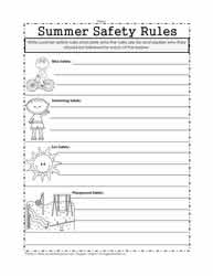 Summer Safety Rules