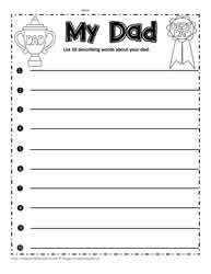 Father's Day Worksheets