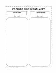 Work Cooperatively Goal